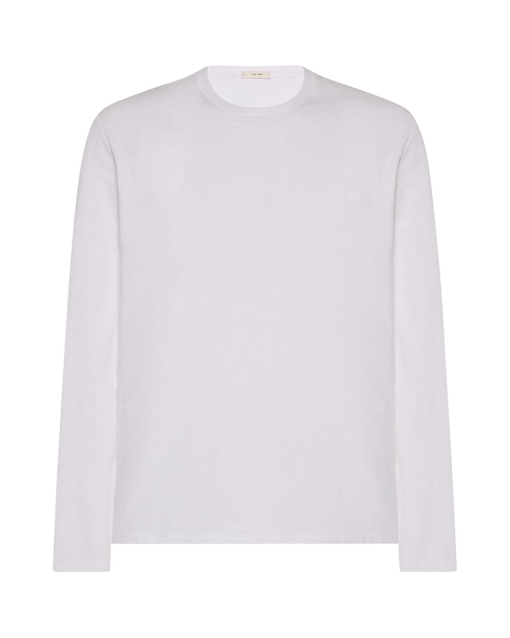 The Row White Leon Cotton T-Shirt for men
