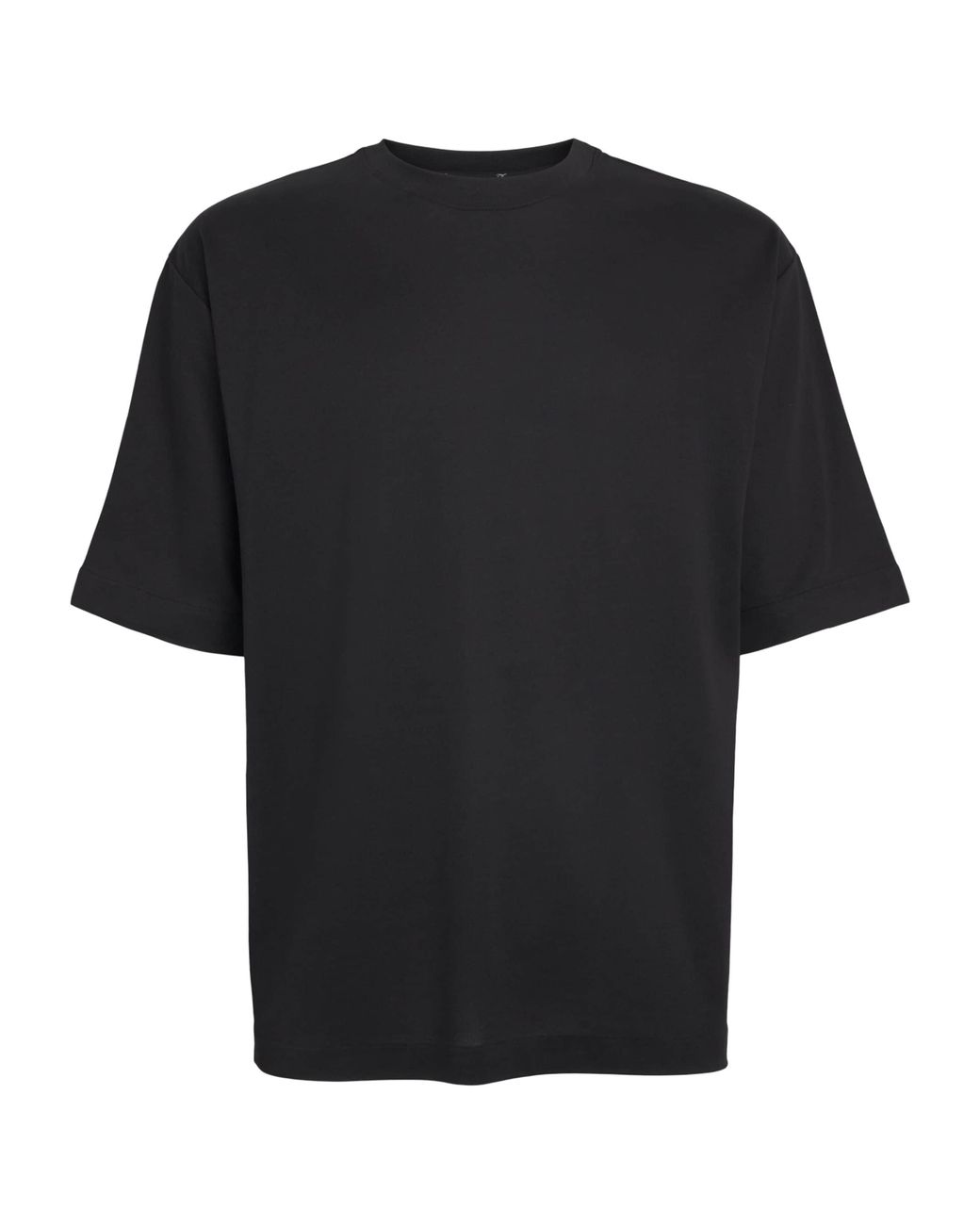 Jacquemus Black Cotton Rond Carré T-Shirt for men