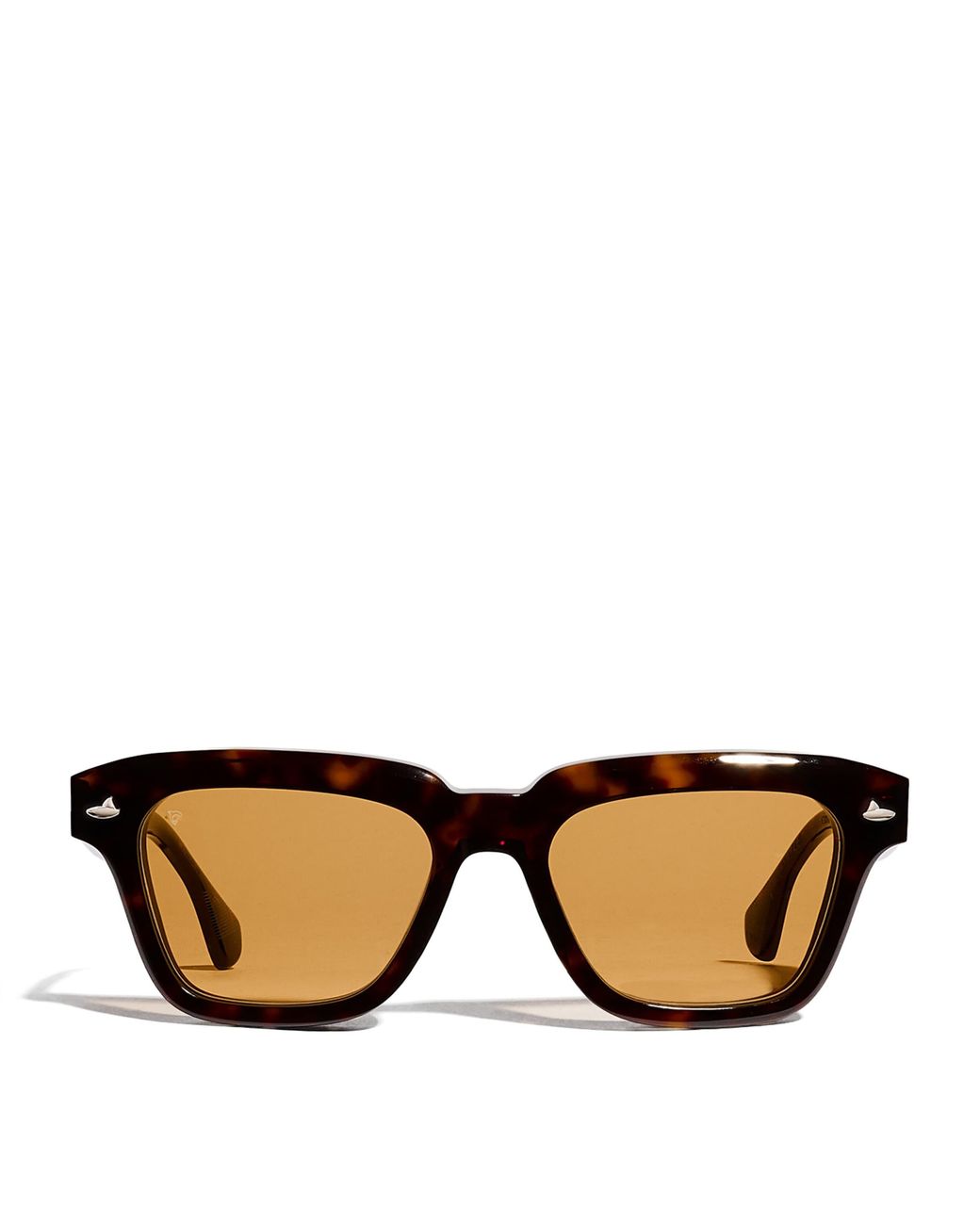 Sestini Eyewear Brown Acetate Quattro Sunglasses for men