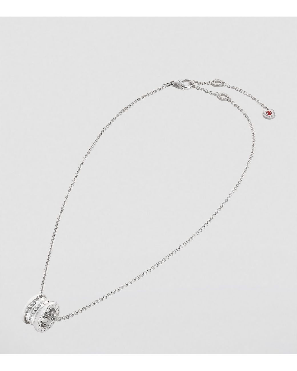 BVLGARI Metallic And Steel Save The Children Necklace