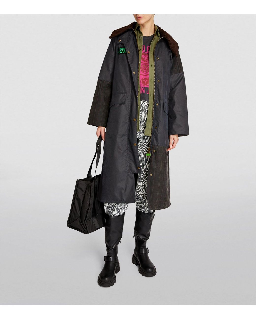 Barbour burghley discount riding coat