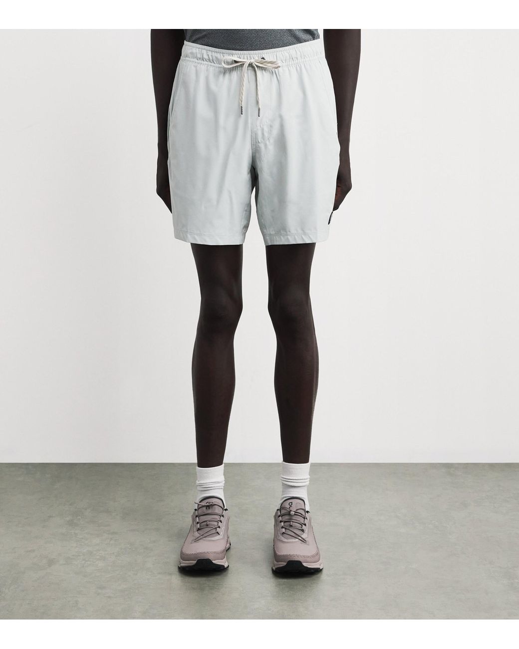 vuori Gray Kore Lined Shorts for men
