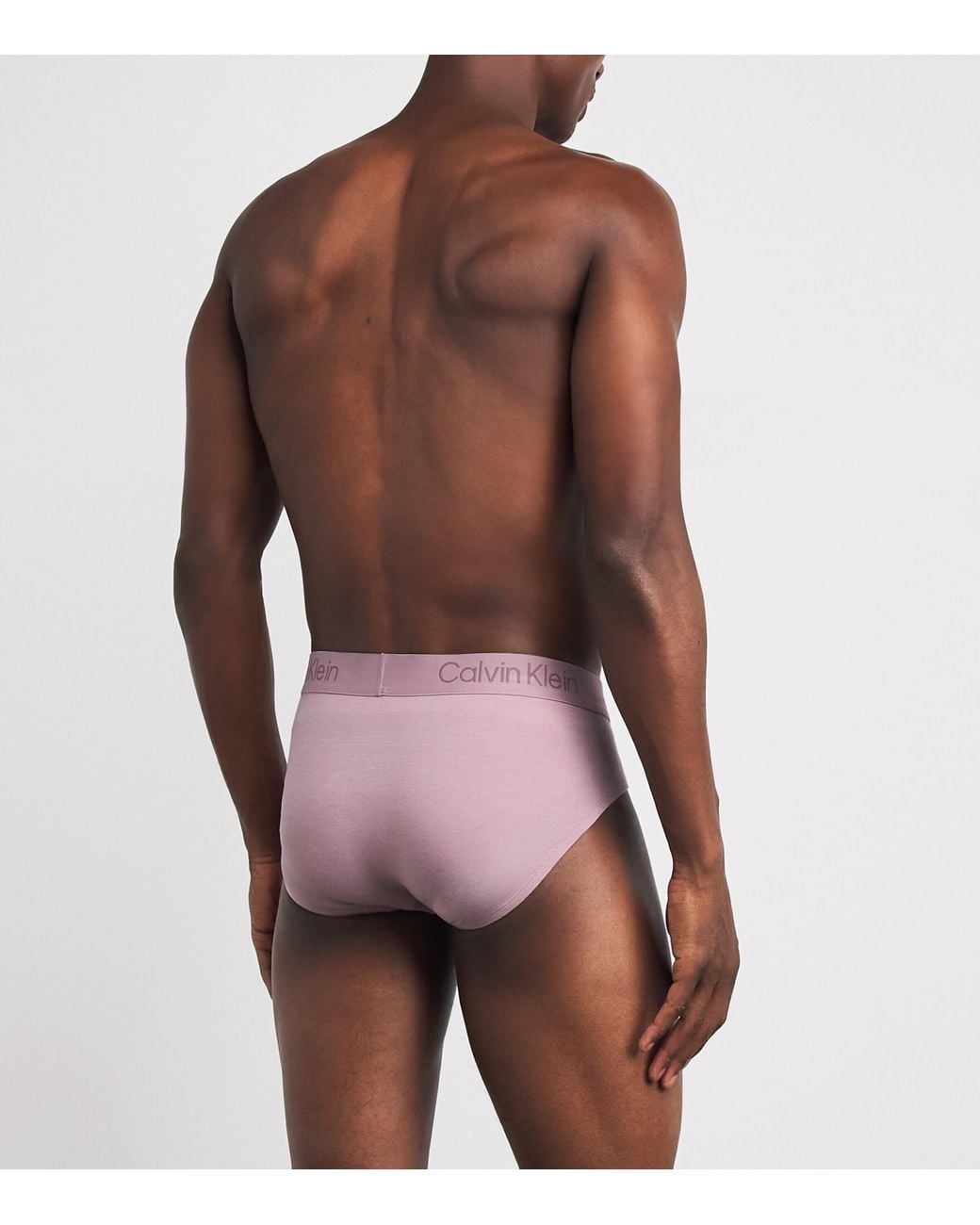 Calvin Klein Blue Ultra Soft Modal Briefs for men