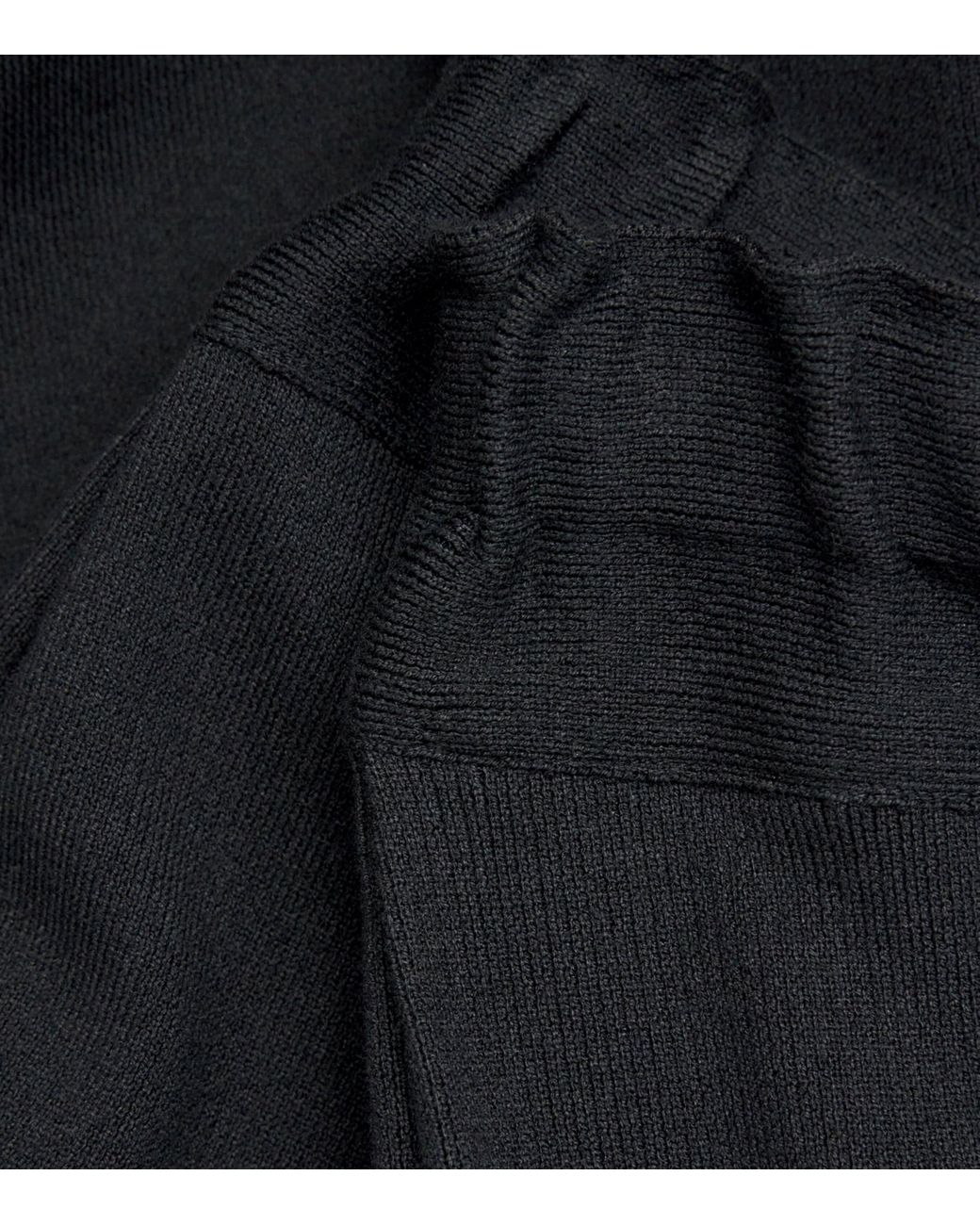 Issey Miyake Black Campagne Trousers
