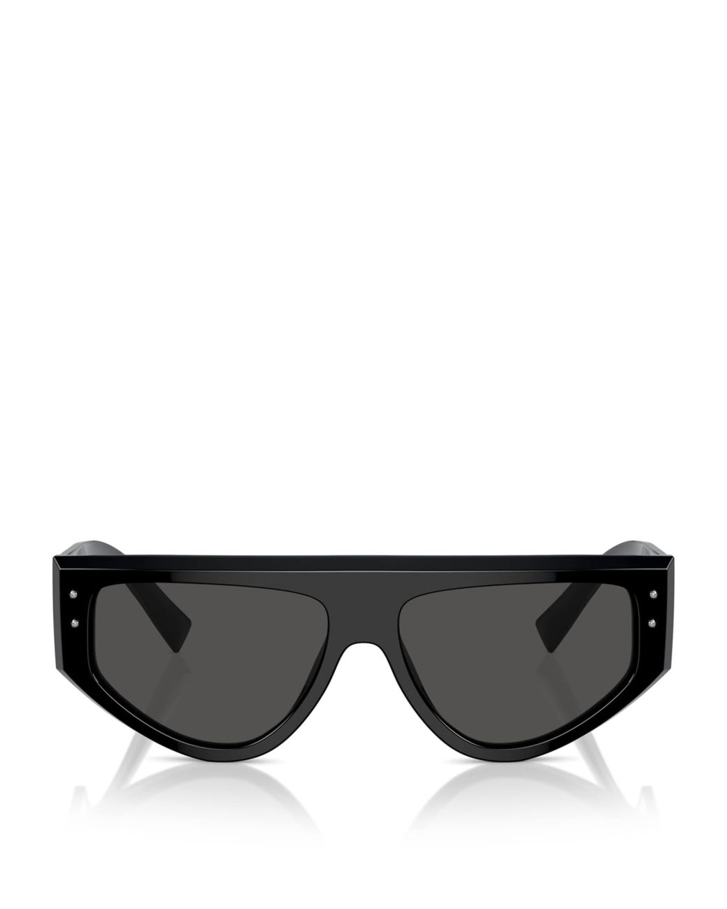 Dolce & Gabbana Black Rectangle Sunglasses for men