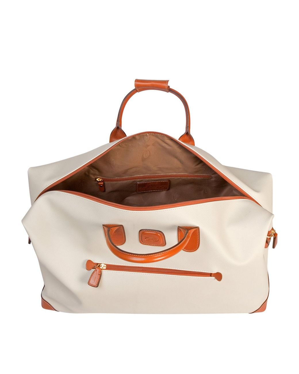 Bric's White Firenze Small Duffle Bag
