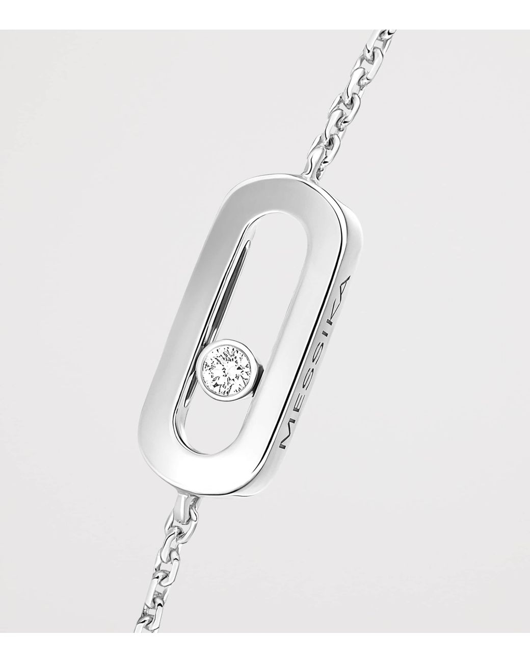 Messika White Move Uno And Diamond Bracelet