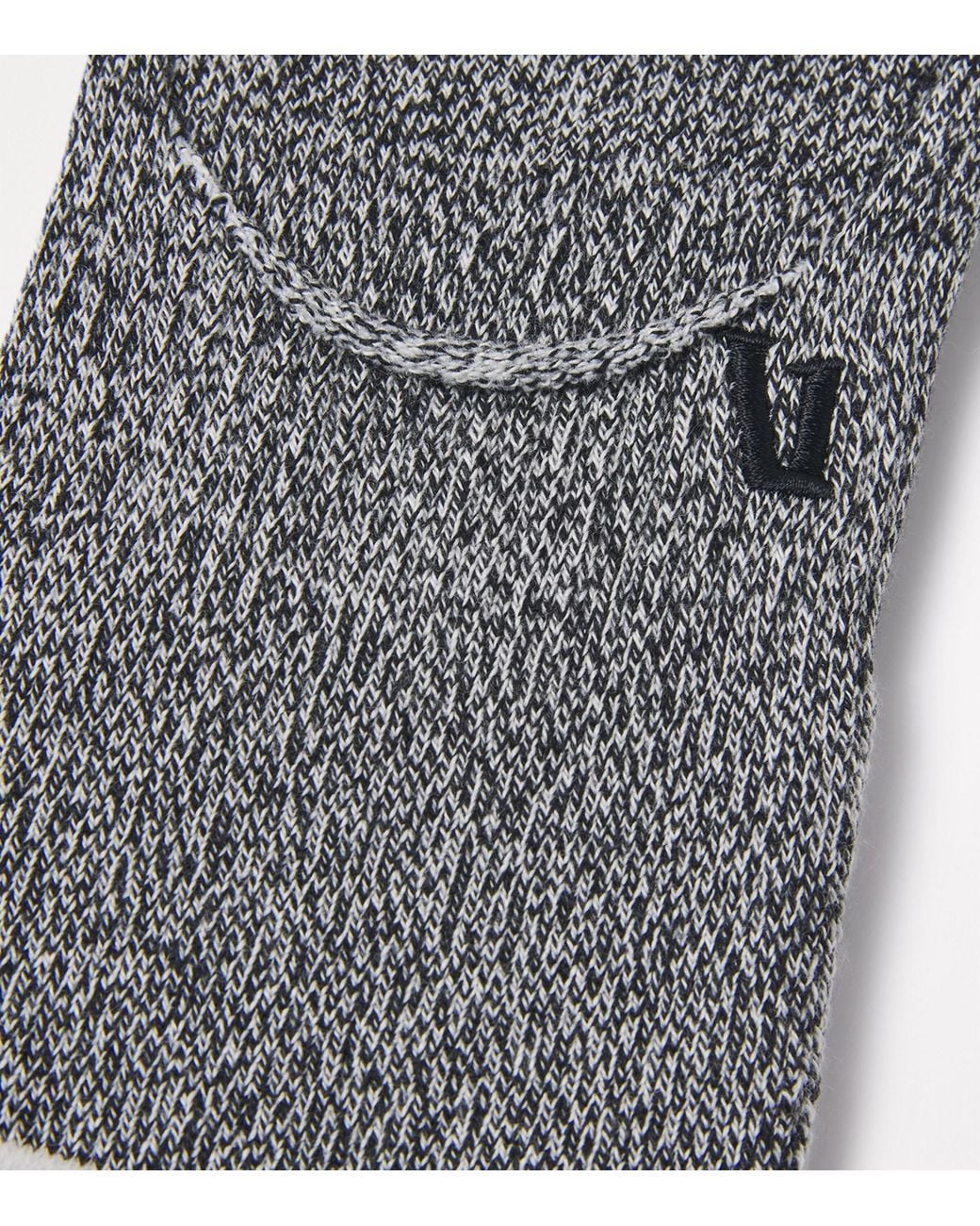 vuori Gray No Show Performance Socks for men