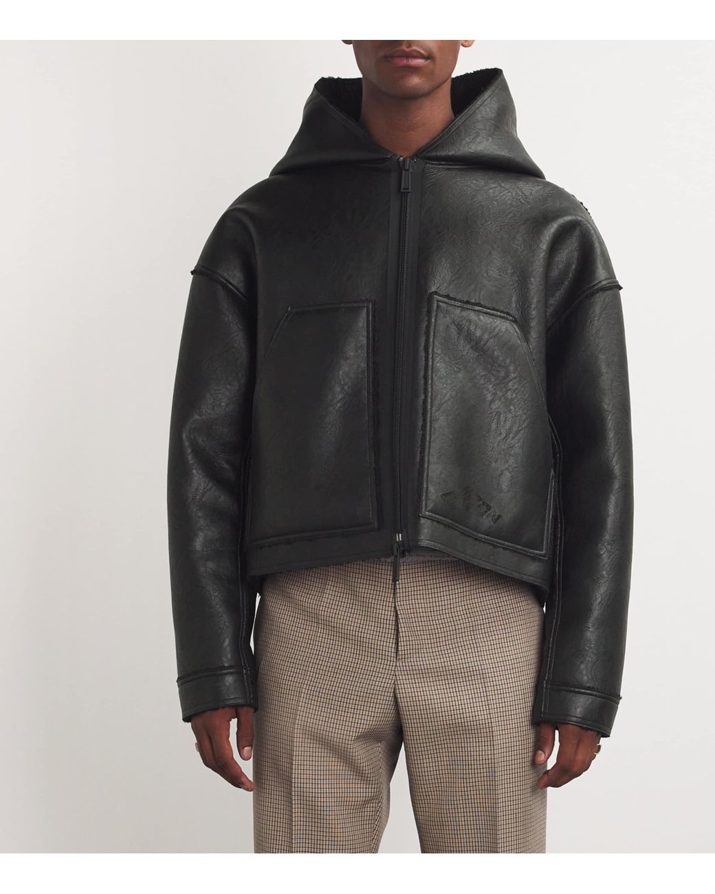 Gosha Rubchinskiy fake leather jacket(Gosha Rubchinskiy Gosha Rubchinskiy fake leather jacket(Gosha Rubchinskiy