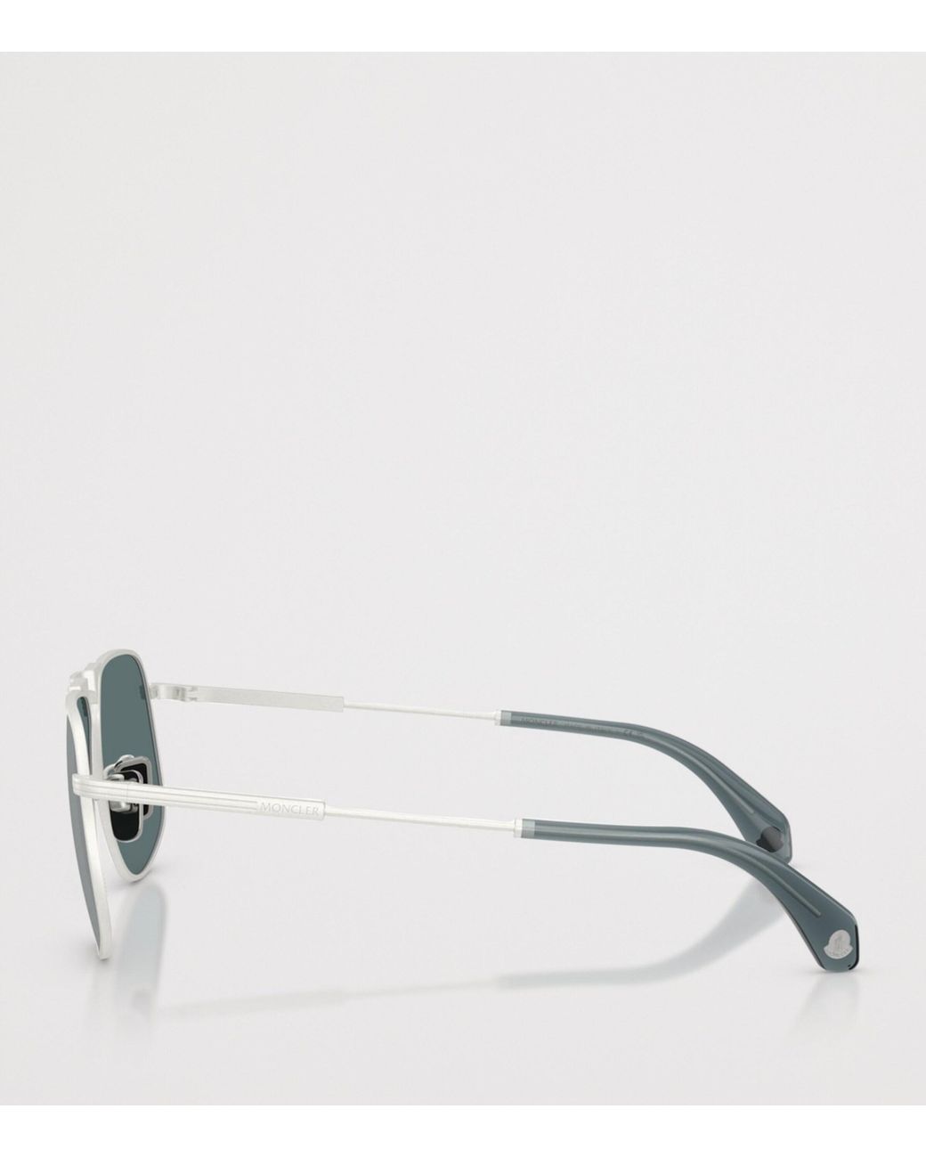 Moncler Gray Vitessa Pilot Sunglasses
