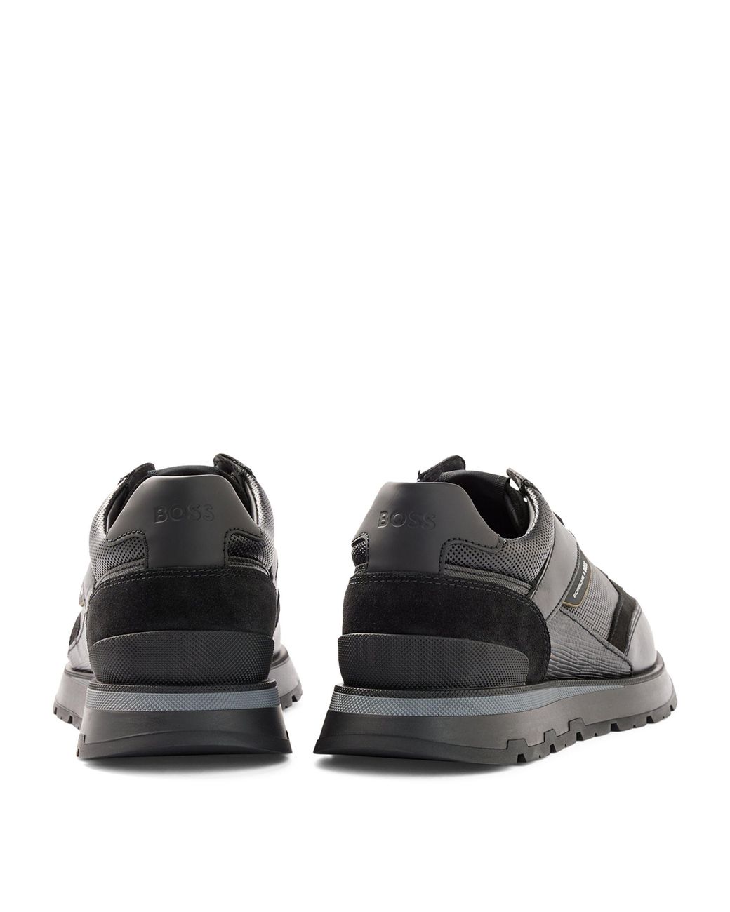 Hugo Boss Black Logo Velcro Sneaker - Tassel Children Shoes