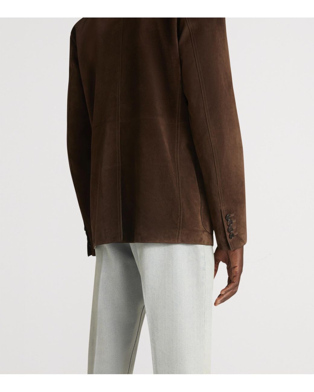 Dunhill Brown Suede Blazer for men