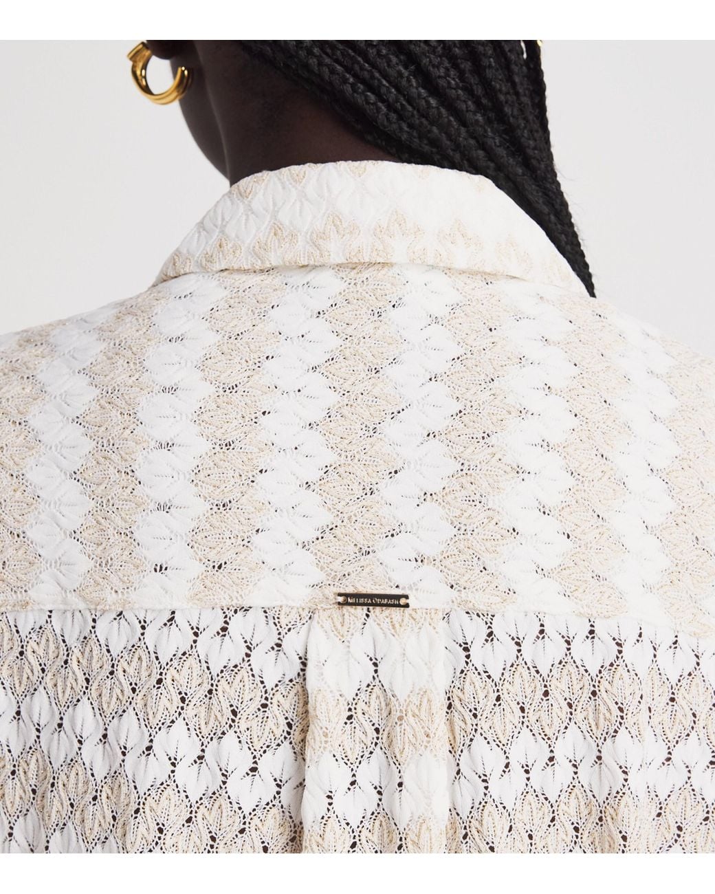 Melissa Odabash White Daria Beach Shirt