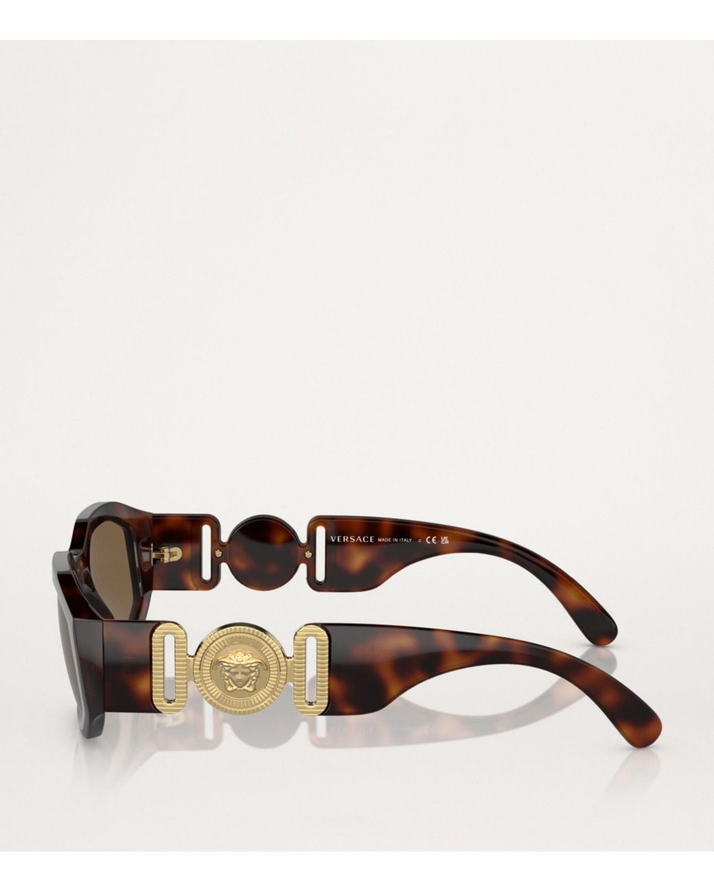Versace Brown Nylon Sunglasses for men