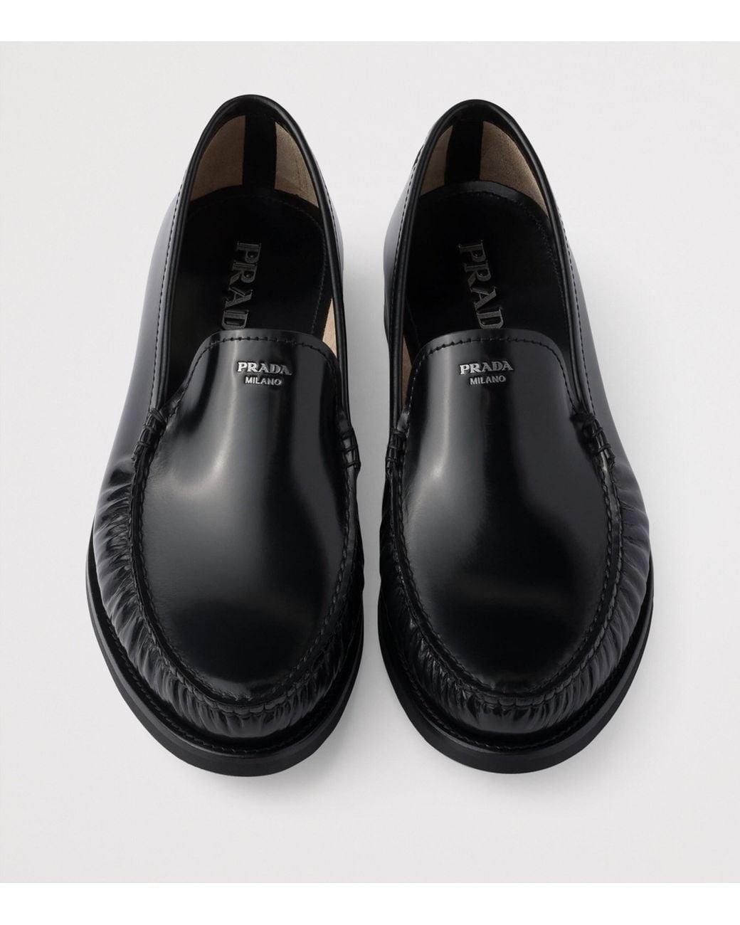 Prada Black Loafers for men