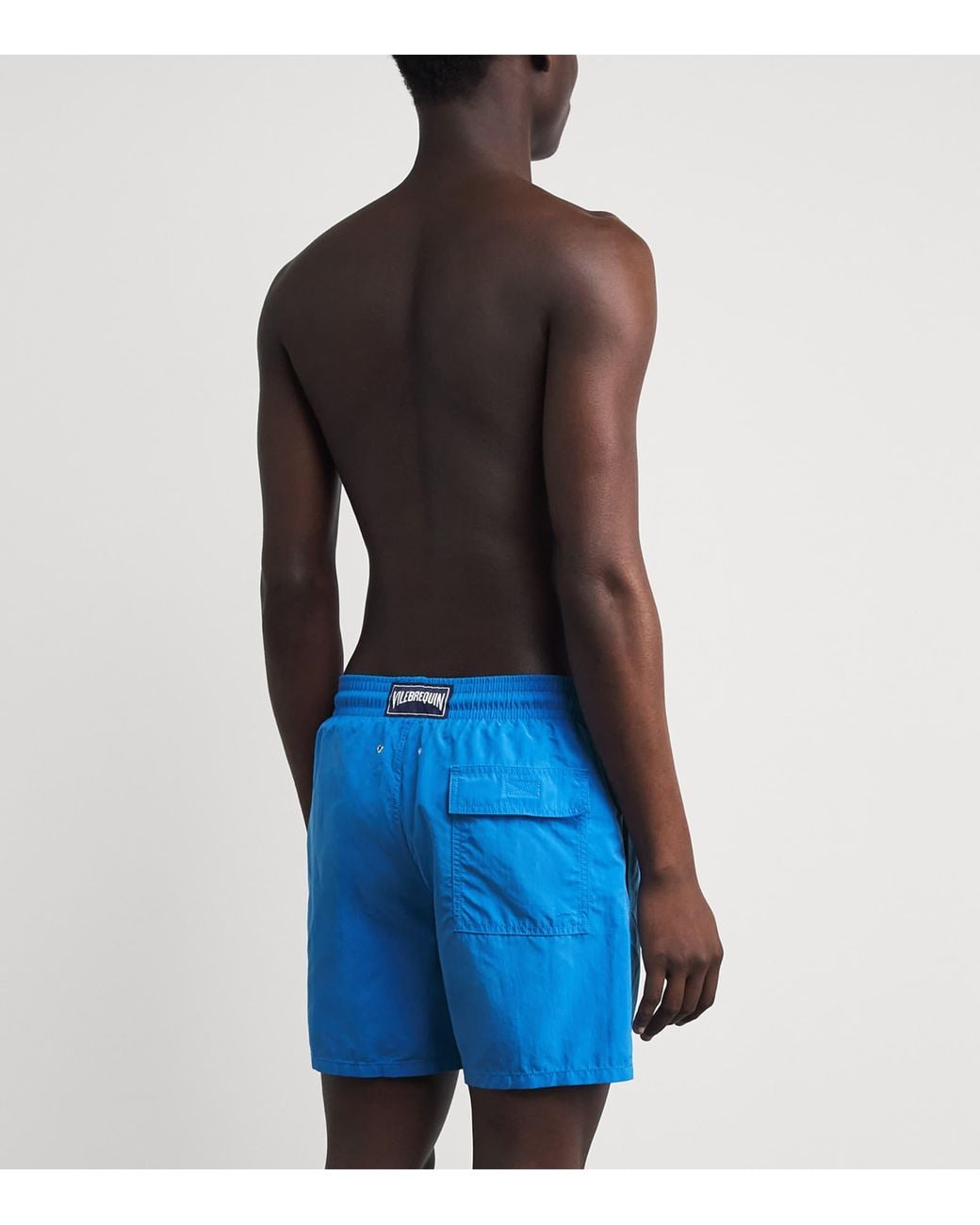 Vilebrequin Blue Turtle Embroidered Moorea Swim Shorts for men