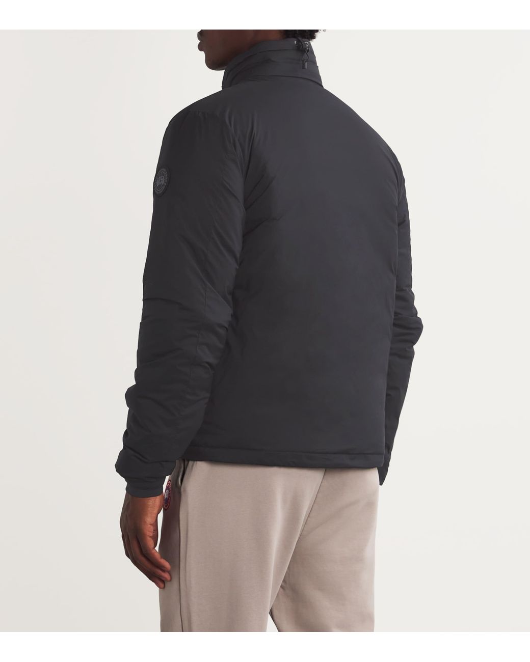 Canada Goose Black Lodge Label Jacket for men