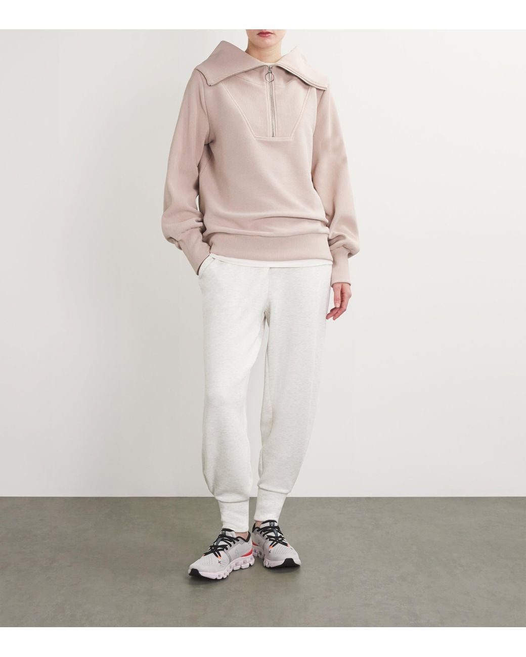 Varley White The Relaxed Sweatpants