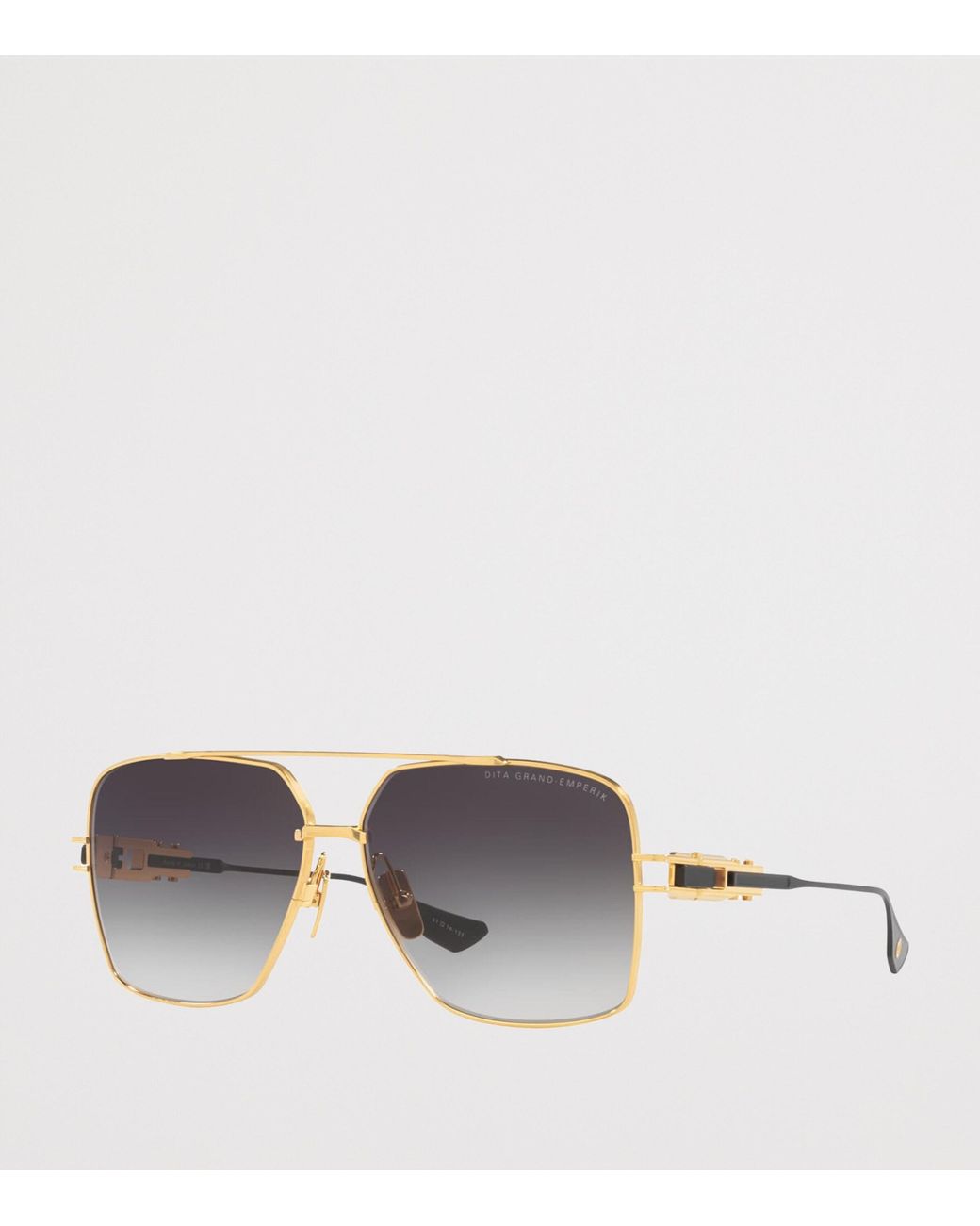 Dita Eyewear Gray Grand-Emperik Rectangle Sunglasses