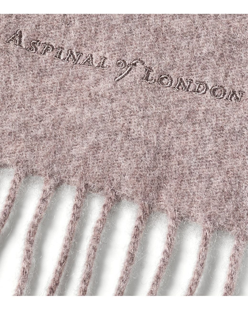 Aspinal Natural Cashmere Stole