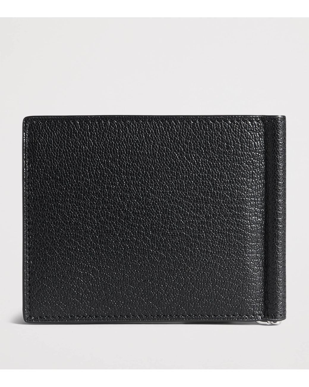 Dunhill Black Goatskin Duke Fine Bifold Wallet for men