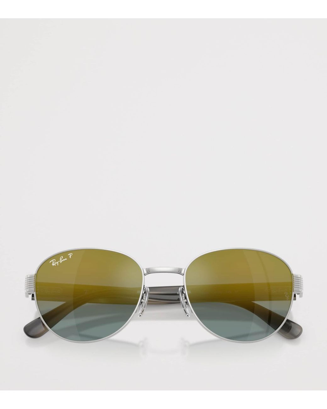 Ray-Ban Green Rb3766 Polarized+ Lenses Square Sunglasses