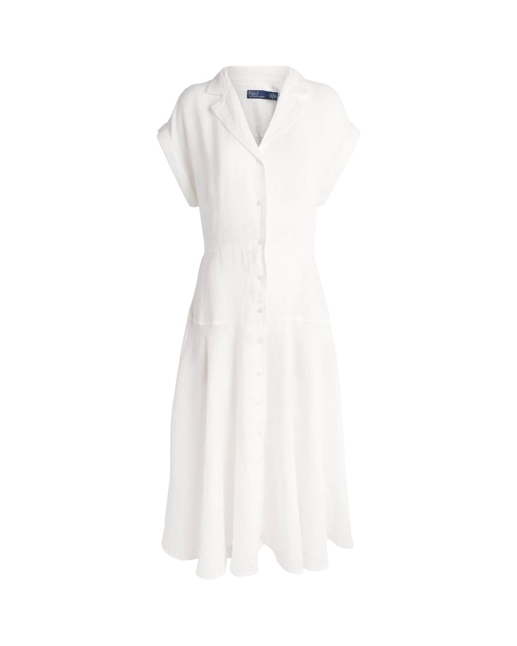 Polo Ralph Lauren White Linen Shirt Dress