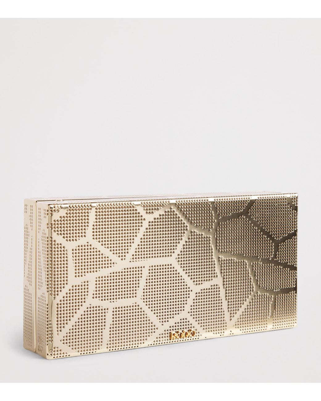 Rodo Natural Mosaic Rectangle Clutch Bag