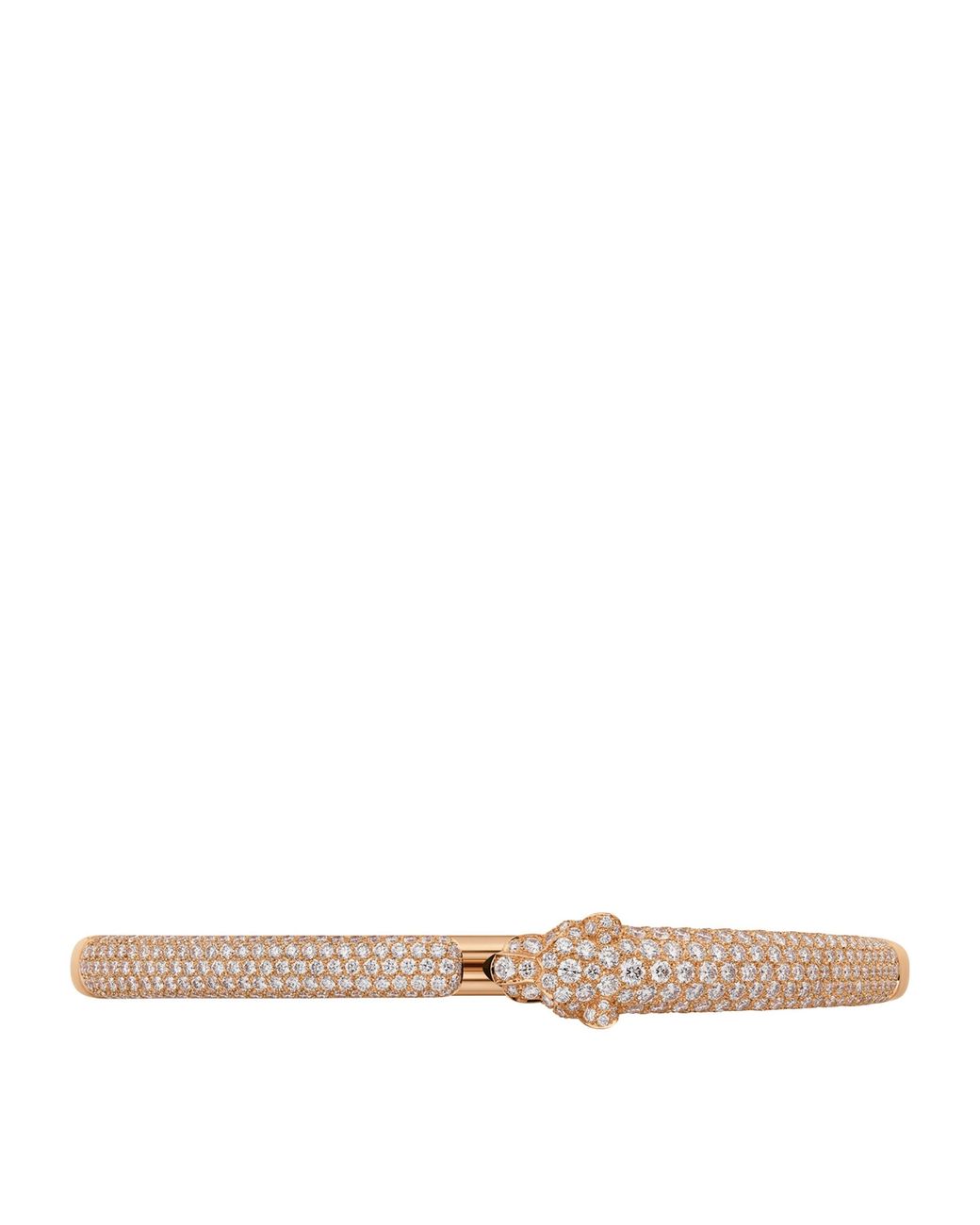 Cartier Metallic Diamond And Emerald Panthère De Bracelet