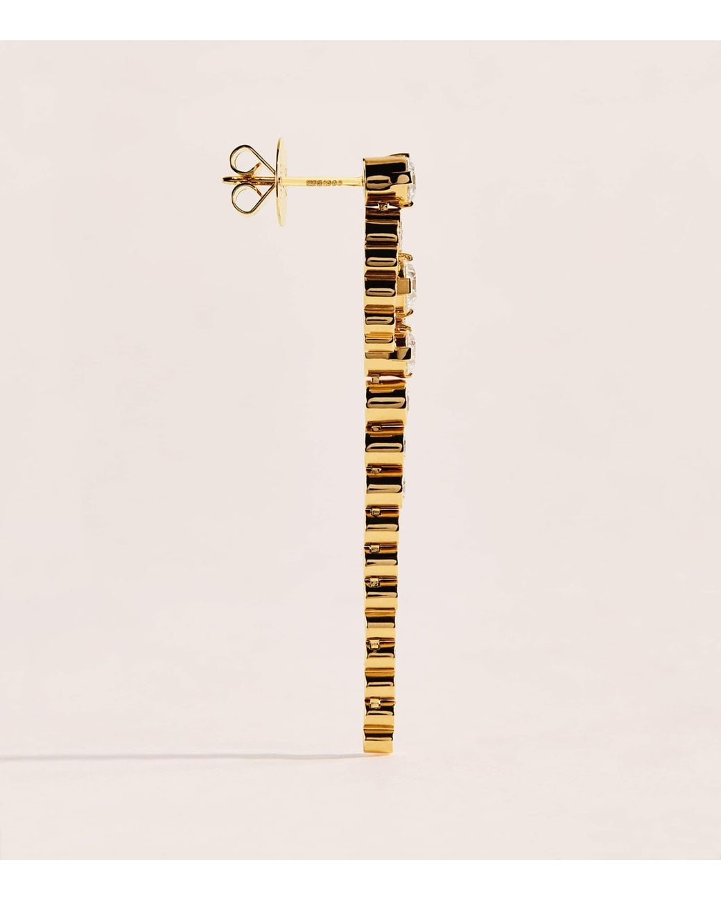 Sophie Bille Brahe Natural And Diamond Escargot De Rêve Earrings