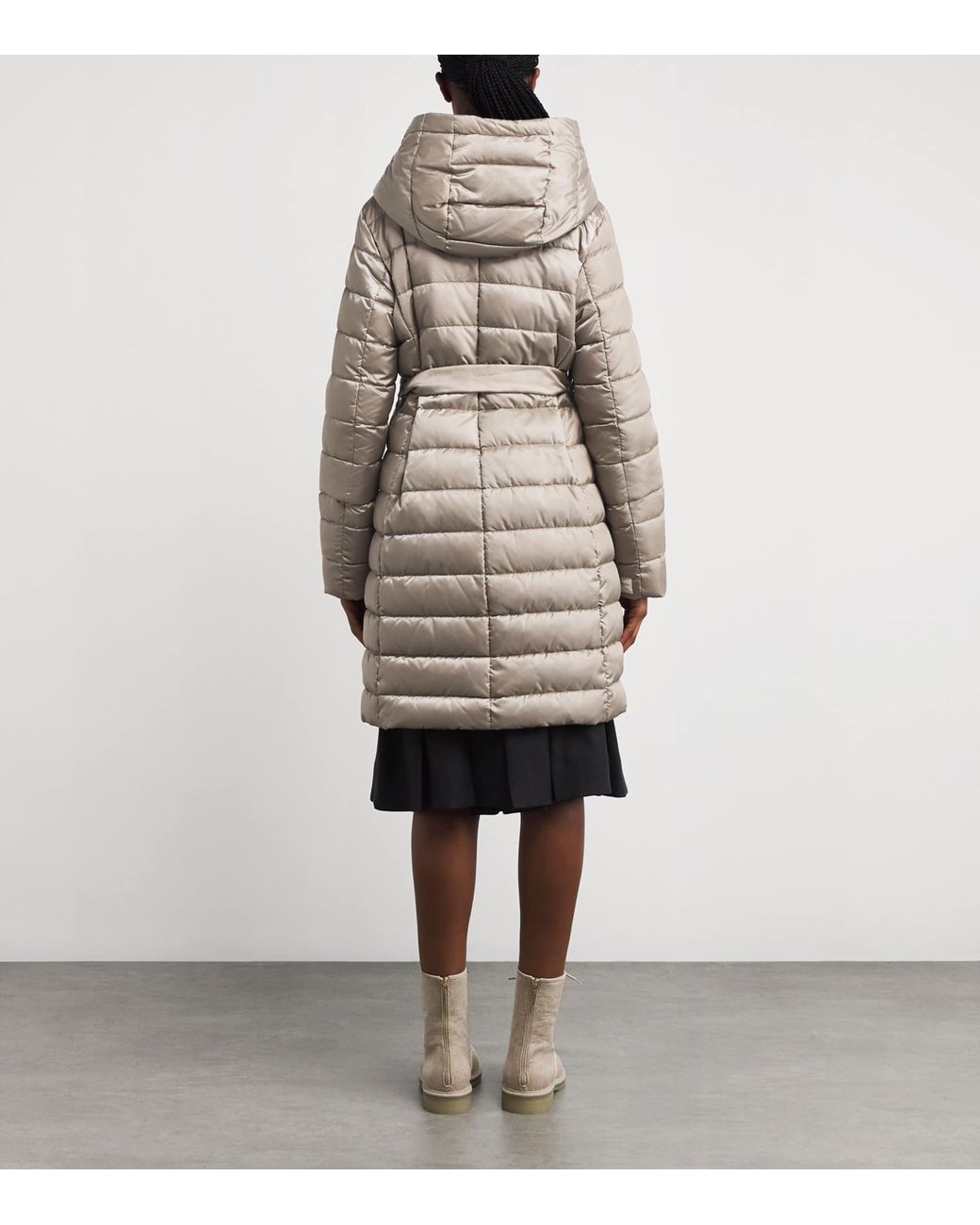 Max Mara Natural The Cube Reversible Quilted Coat