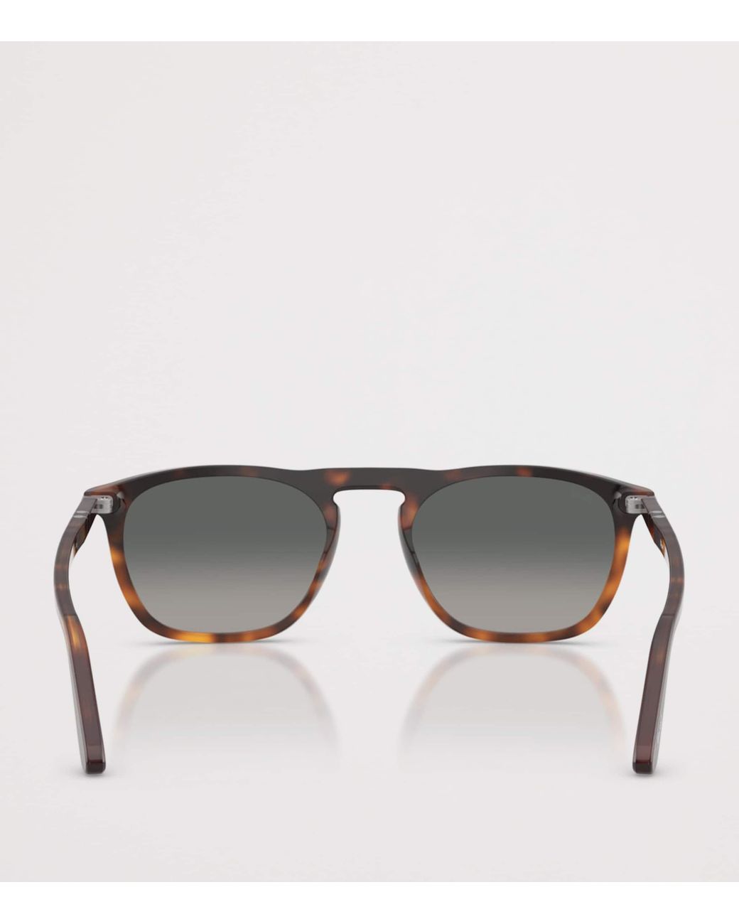 Persol Gray Tortoiseshell Gae Square Sunglasses