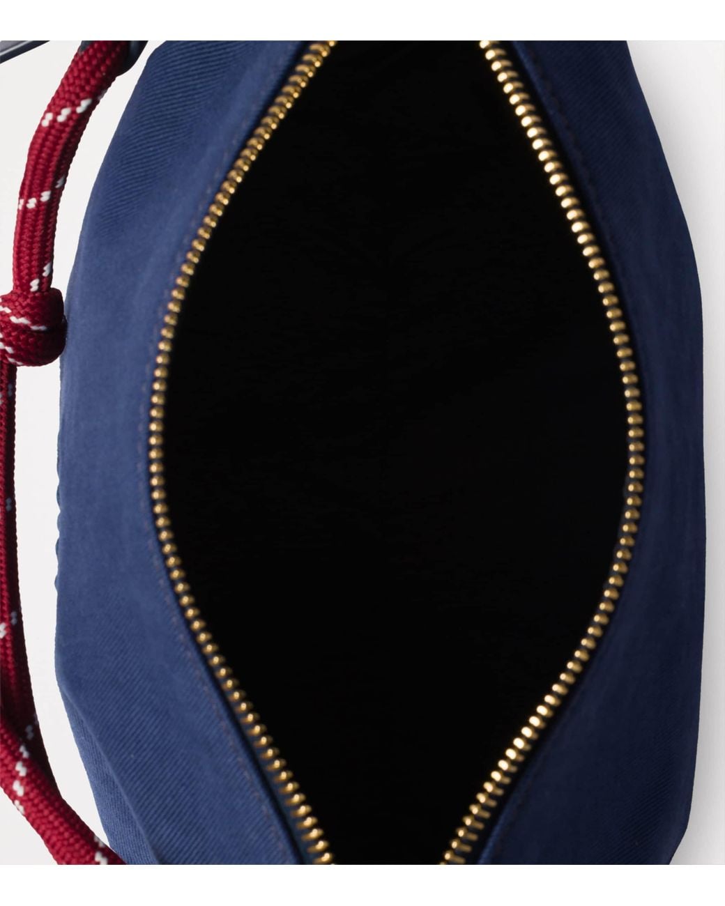 Miu Miu Blue Gabardine Pouch