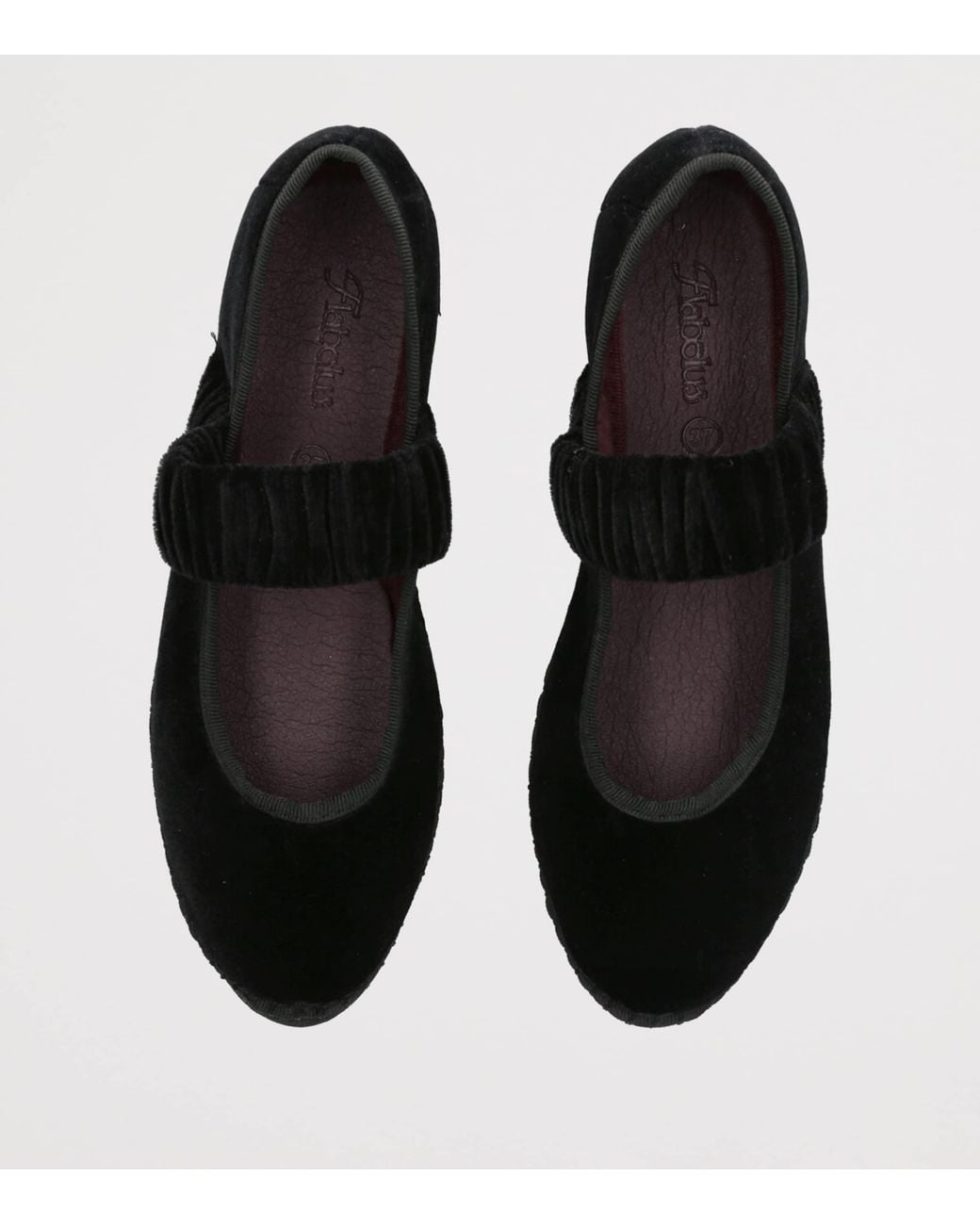 Flabelus Black Velvet Mafalda Espadrilles