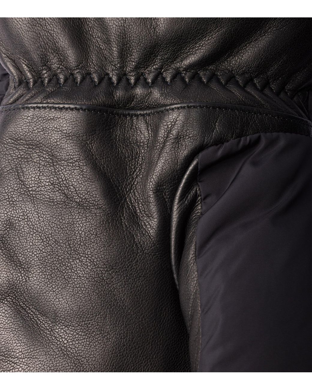 Prada Black Re-Nylon Gloves for men