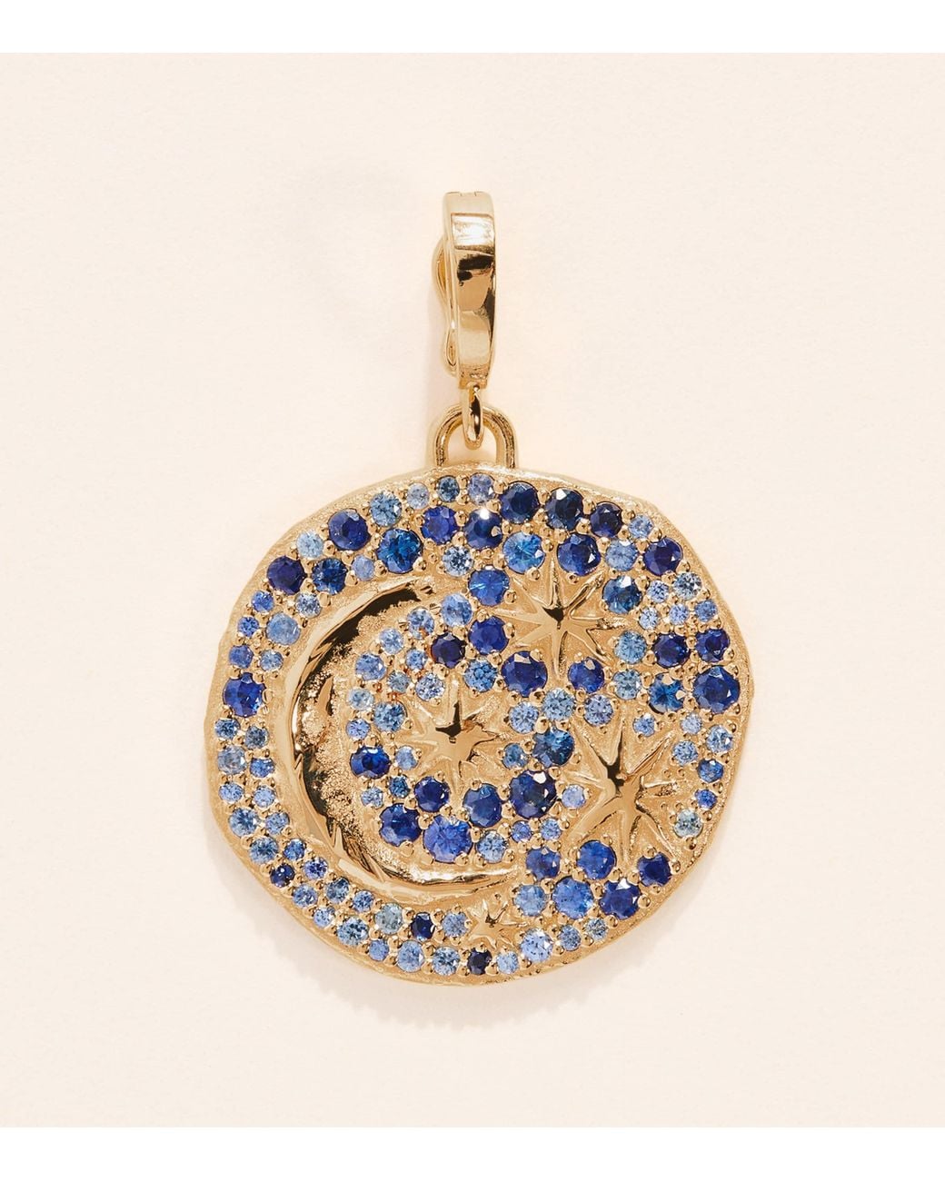 Azlee Blue And Sapphire Cosmic Dreams Coins Charm