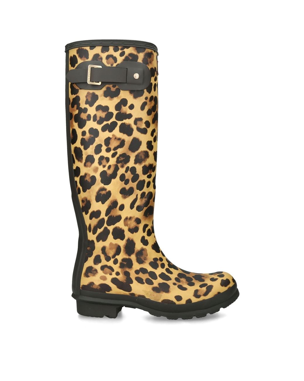 Hunter Multicolor Leopard-Print Original Tall Welly Boots