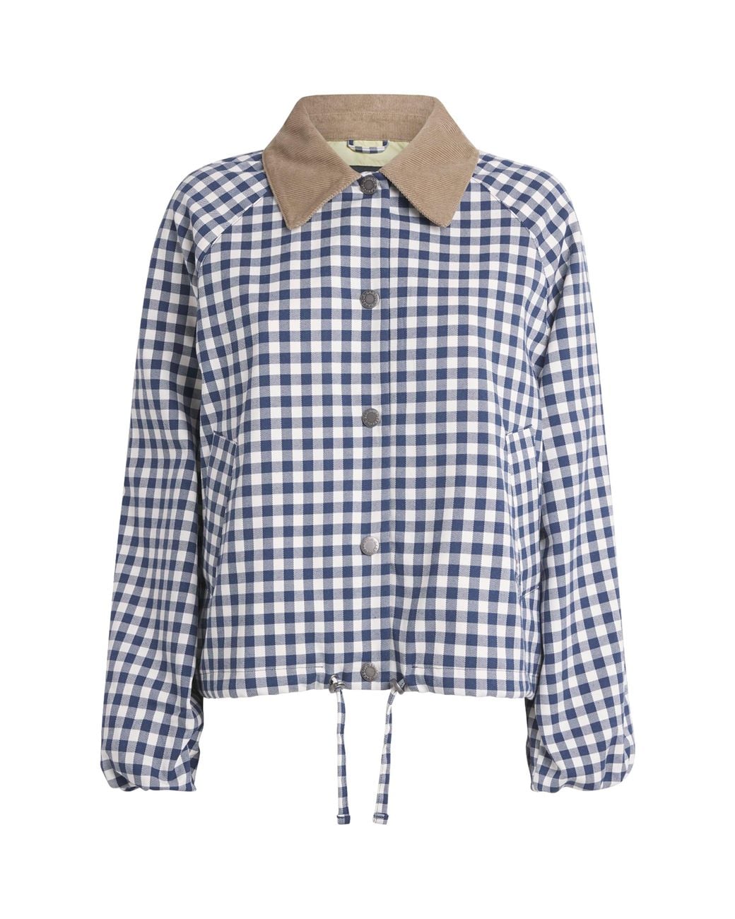 Barbour Blue Gingham Ovingham Jacket