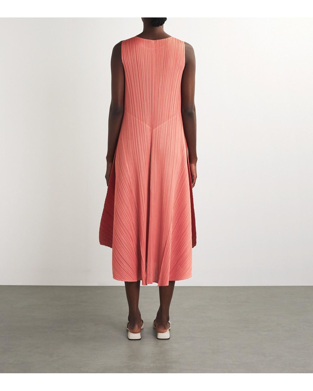 ワンピース PLEATS PLEASE ISSEY MIYAKE SOLAR FLARE Pleats Please Issey Miyake Solar Flare Pleated A-Line Dress