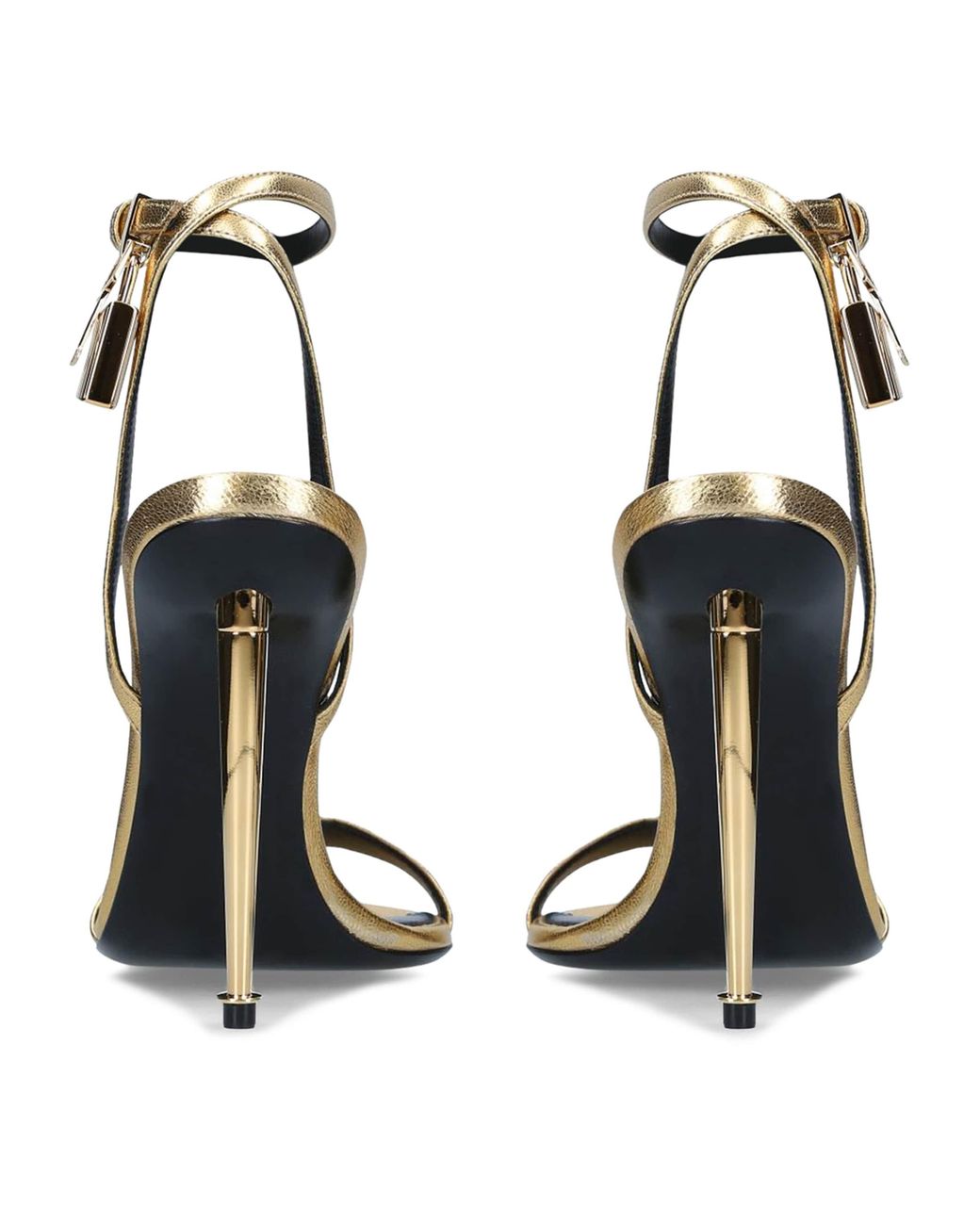 Tom Ford Metallic High Heel Sandals
