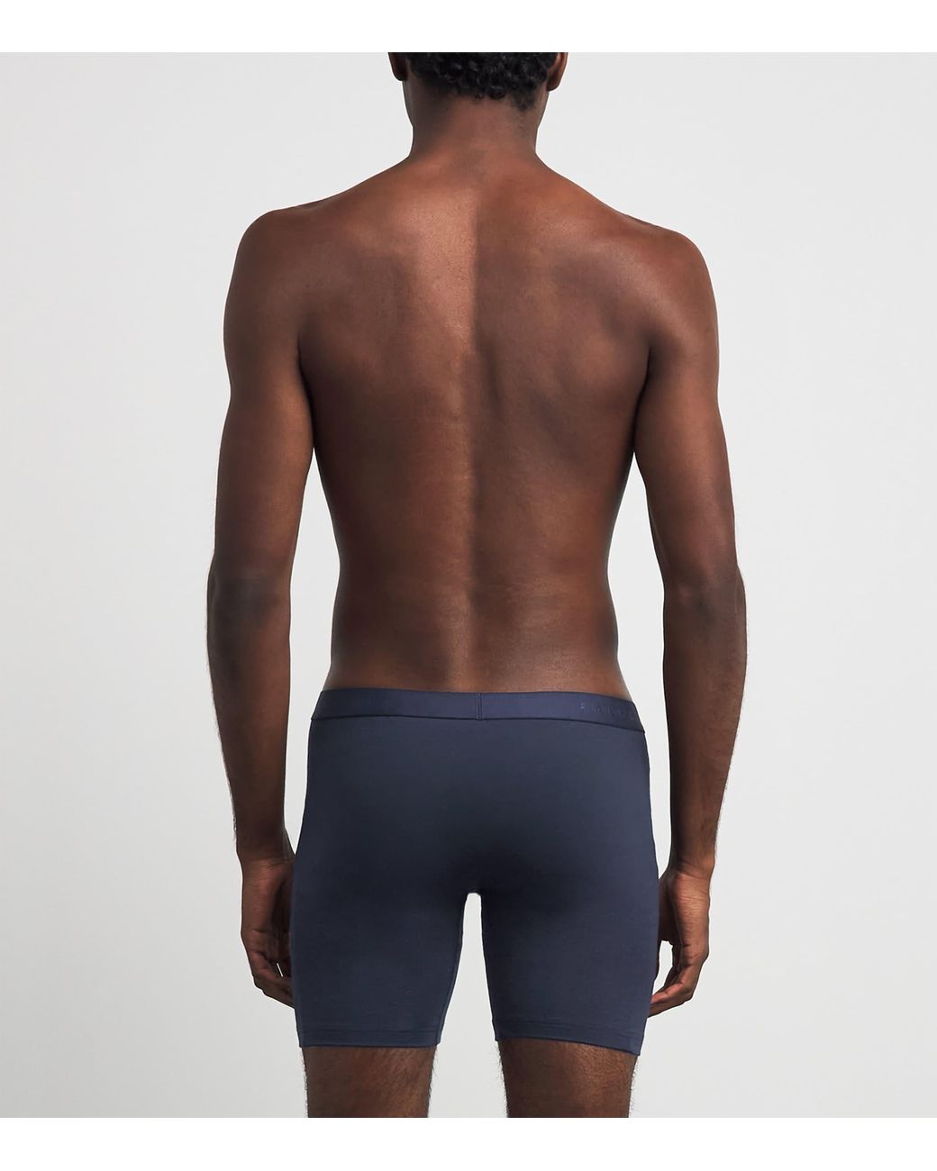 Falke Blue Egyptian Cotton Boxer Briefs for men