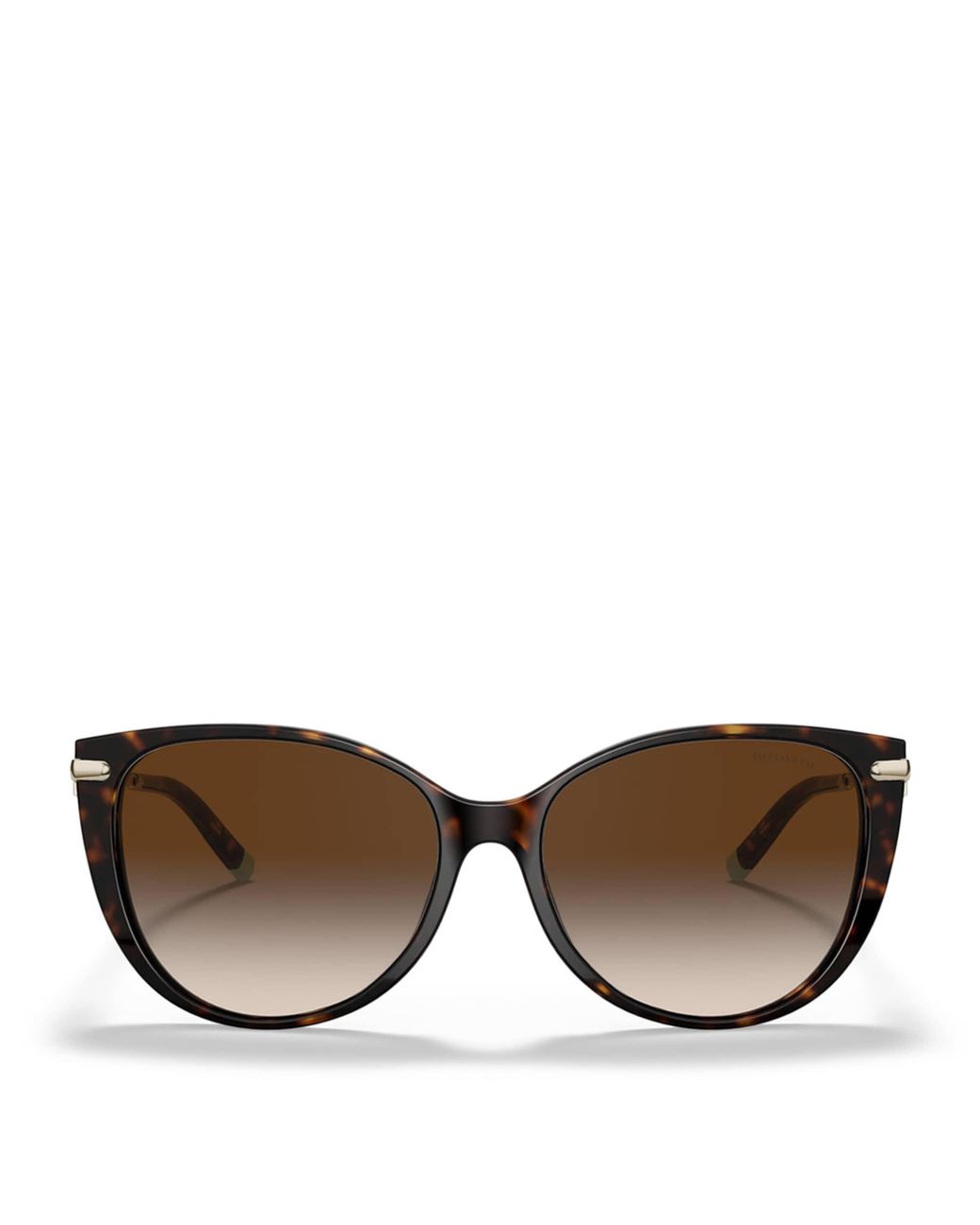 Tiffany & Co Brown Acetate Tf4178 Cat Eye Sunglasses