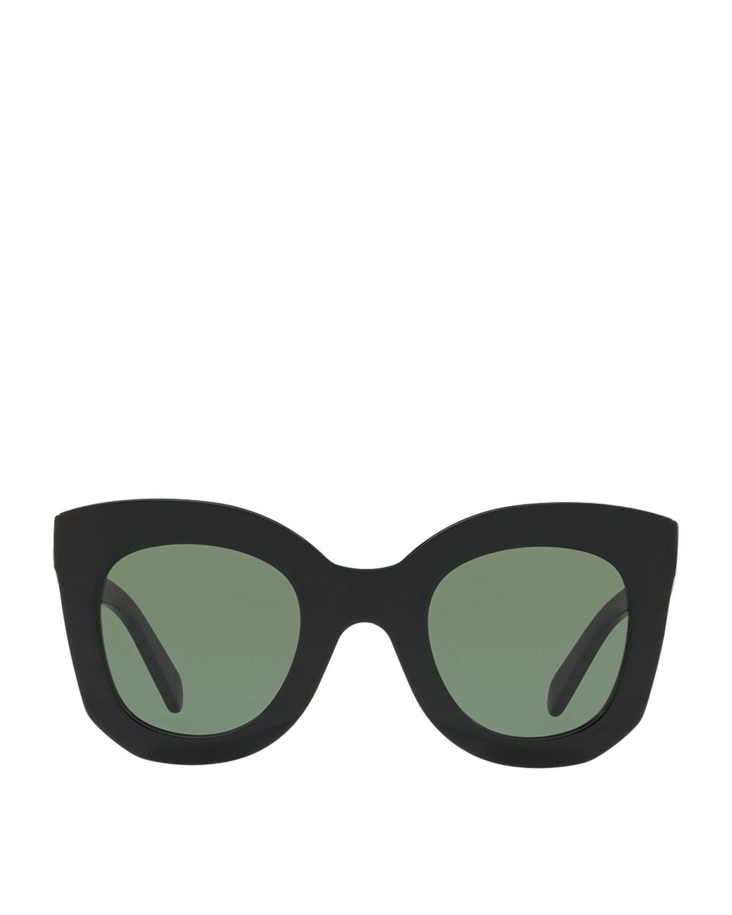 Céline Green Rectangular Sunglasses