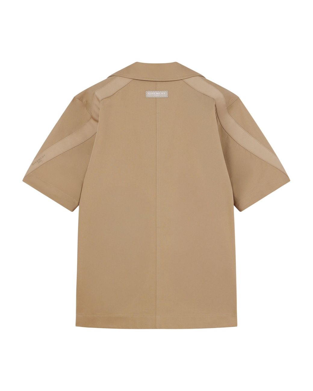 Givenchy Natural Cotton Short-Sleeve Shirt for men