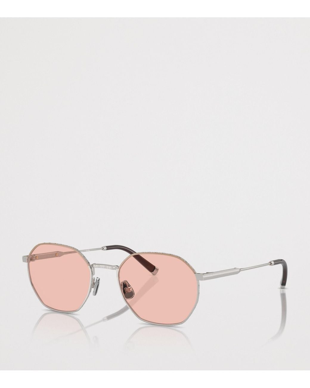 Brunello Cucinelli Pink Titanium Bc2003St Sunglasses