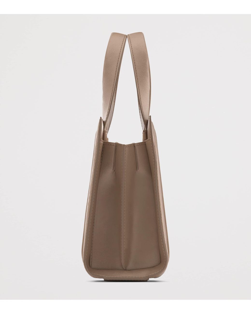 Max Mara Brown Small Quilted Whitney Top-Handle Bag