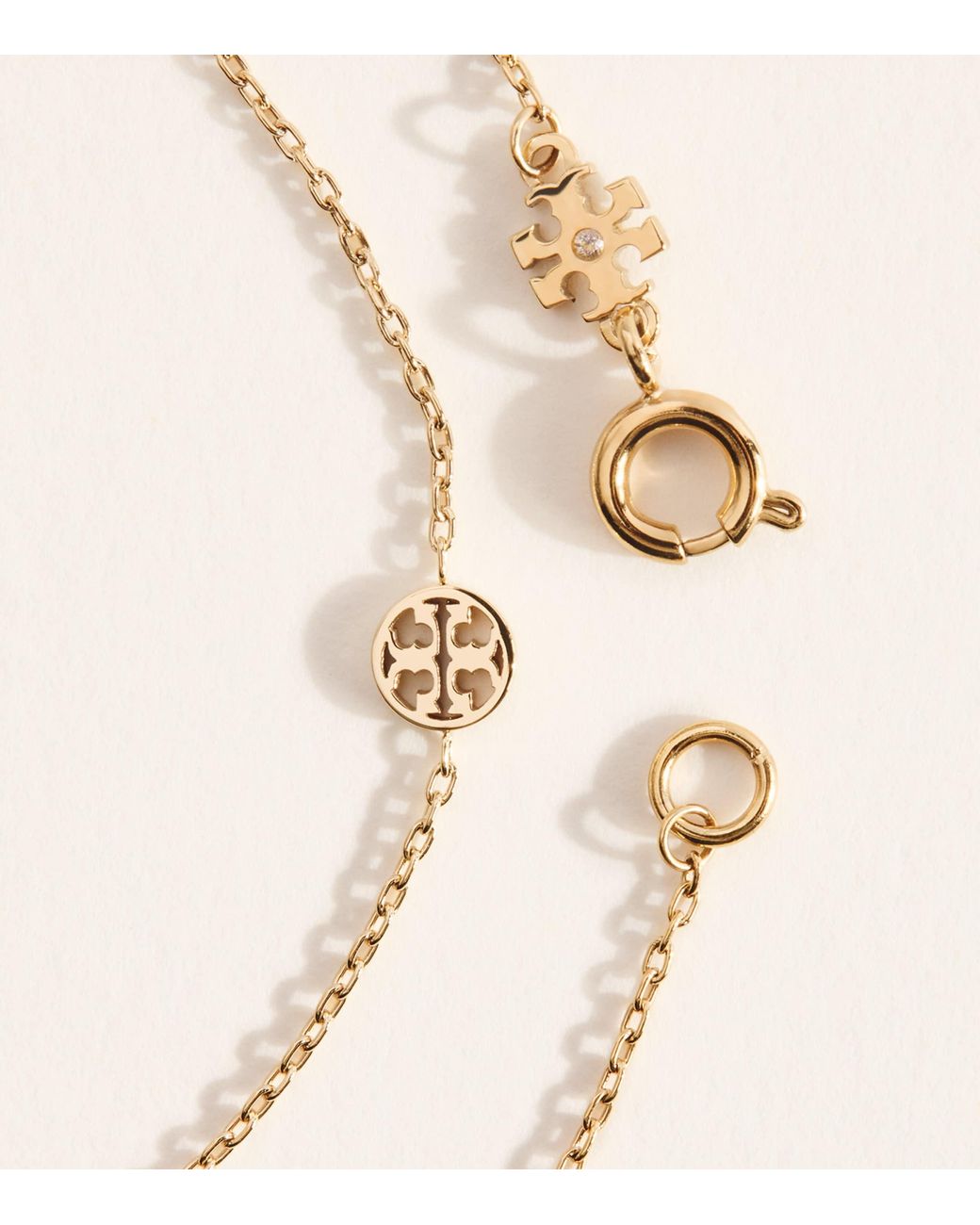 Tory Burch Natural Plated Icon Necklace