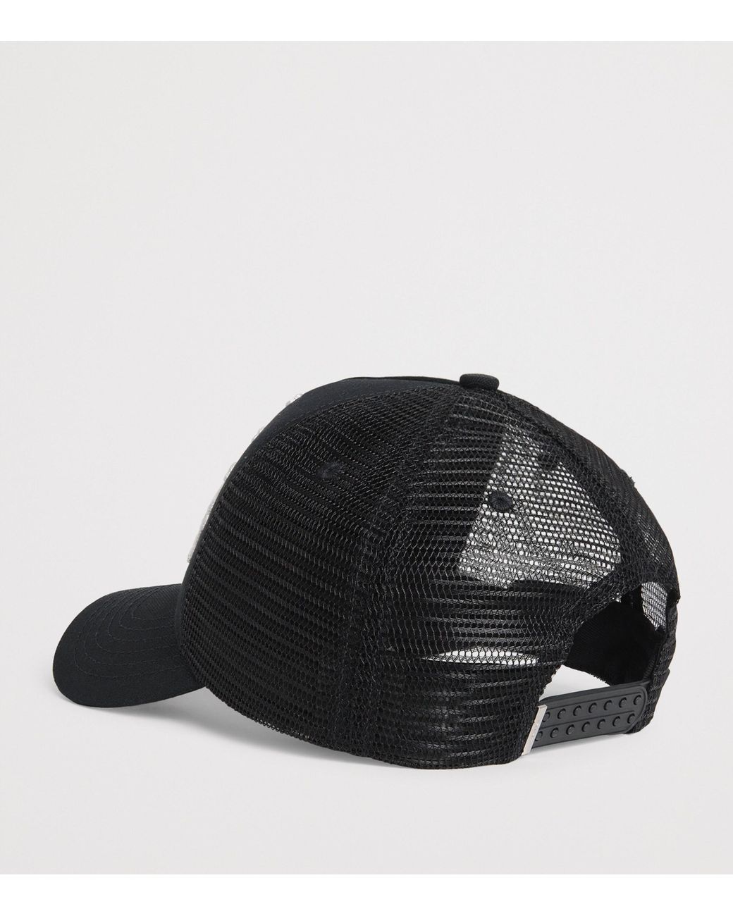 Amiri Stacked Bones Trucker Hat in Black for Men | Lyst