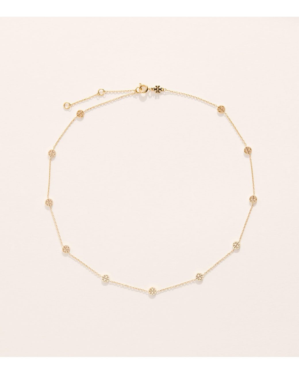 Tory Burch Natural Plated Icon Necklace