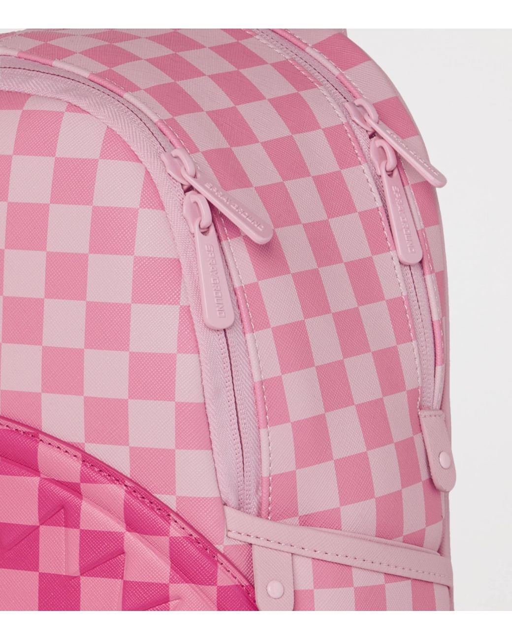 Sprayground Pink Shark Mouth Backpack